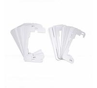Generic Kit de Dispositif de Nivellement D'espacement de Sortie en Métal D'espacement de Plaque Murale en Acier Inoxydable Durable 20 Pièces pour Installation au Bureau et à la Maison
