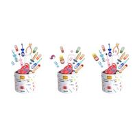 Generic Kit de Docteur pour Les Tout-Petits 3-5, Le Kit de Docteur Play Set Stethoscope, Thermomètre, Modèle Dent et Plus de Médecins pour Enfants Play Set Doctor pour Les Tout-Petits 1-3 Enfants