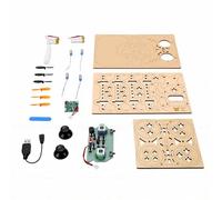 Generic Kit de Drone en Bois, Projet de Construction en Bois avec Télécommande en pour Maquettes D'avions, Aide Pédagogique