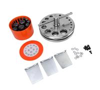 Generic Kit de Fabrication de Disques Circulaires de Perforateur Marin Polyvalent, Tailles 6-38 Mm, Production Facile de Joints, Ensemble de 16 Pièces, Outil Pratique et Fiable pour Diverses