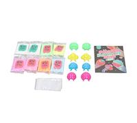 Generic Kit de Fabrication de Petites Balles Rebondissantes élastiques, Ensemble D'activités Scientifiques pour Enfants pour la Coordination œil-Main Matériau: Sable élastique