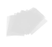 Generic Kit de Feuilles de Plastique Thermorétractables Transparentes, 20 Pièces, pour L'artisanat de Cadeaux et de Décorations