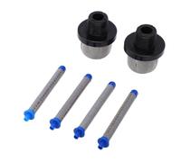 Generic Kit de Filtres pour Pistolet Pulvérisateur sans Air, Filtres de Remplacement Durables pour Pulvérisateurs SG10 SG20 X5 X7, Construction en d'acier Inoxydable, Comprend 4