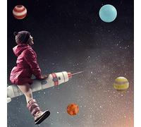 Generic Kit de Fouille de Planète du Système Solaire Archéologique Cadeau éducatif Amusant pour Les Enfants de Plus de 6 Ans Jouet D'excavation pour L'exploration de Fête d'anniversaire Taille de la