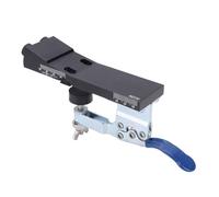 Generic Kit de Gabarit de Trou de Poche avec Bloc de Presse en Caoutchouc et Règle de Positionnement de Foret, Outil Essentiel pour les Amateurs de Menuiserie