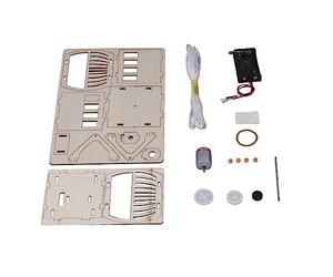 Generic Kit de Jouets de Téléphérique de Tourisme éducatif en Bois pour Enfants, Formation Pratique, pour Les Amateurs D'architecture, Matériau en Bois (Téléphérique Touristique en Bricolage)