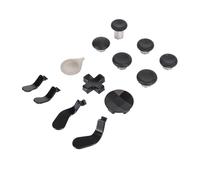 Generic Kit de Manettes de Remplacement en Métal Magnétique pour Manette sans Fil One Série 2 avec 4 Boutons Arrière Programmables (BLACK)