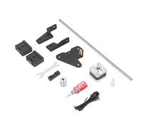 Generic Kit de Mise à Niveau D'imprimante 3D à Double Axe Z pour Ender 3 Pro V2, Kit de Vis Mère T8 Facile à Installer pour une Précision Améliorée, fabriqué en Alliage D'aluminium, Noir