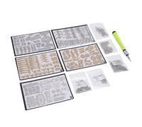 Generic Kit de Modèles Métalliques 3D Complexes, Puzzle Mécanique éducatif pour Enfants de 8 Ans et Plus et Adultes, Article D'exposition de Collection (Gold)