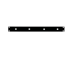 Generic Kit de montage en rack audio 48,3 cm - Panneau avant 1U avec port à 4 trous pour microphone sans fil Shure Sennheiser AKG Audio Technica - Répartiteur de localisation d'antenne sur boîtier de