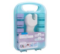 Generic Kit de Perforation de Motifs avec Plusieurs Têtes Interchangeables pour Enfants, équipement D'art et D'artisanat Décoratif, Taille 6,3x2,4x1,6 Pouces