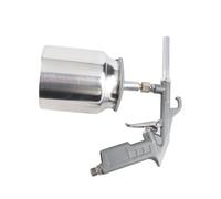 Generic Kit de Pistolet de Pulvérisation D'air Efficace, Sableuse, pour Revêtement Antirouille, pour le Ponçage du Verre, en Alliage D'aluminium pour une Utilisation Intérieure et Extérieure