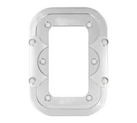 Generic Kit de Plateau de Maintien de Batterie Solide en Alliage D'aluminium pour Batteries Optima Rouge Bleu Jaune Top 34 34/78 D34 D34/78 34M D34M Support de Batterie Stable pour Voiture RV Marine