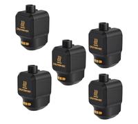 Generic Kit de Protection Résistant à la Chaleur pour Imprimante 3D Hotend, Manchon en Silicone pour P2S, 5 Couvercles de Buse D'imprimante pour les Amateurs D' 3D