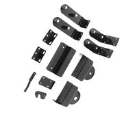 Generic Kit de Quincaillerie Robuste pour Portail Coulissant avec compatibilité Universelle, Installation sans Effort pour Portails Coulissants Résidentiels et Commerciaux - Acier au Carbone, Lot de