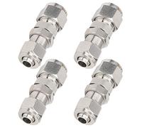 Generic Kit de Raccords à Compression à Deux Touches, 4 Pièces, pour une Installation Facile dans les Opérations à Haute Altitude et les Conversions Murales (Ф10*8)