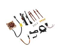 Generic Kit de Radiateur Silencieux sans Balais, Ventilateur de Refroidissement pour Console de Jeu, Accessoires pour Dreamcast, qualité Supérieure, Impression 3D, 1 unité