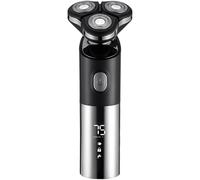 Generic Kit de rasoir électrique flottant 3D, rasoir rechargeable pour homme, comprend une tondeuse, une brosse pour le visage et une tondeuse pour le nez, étanche IPX7, 19 cm