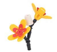 Generic Kit de Recyclage de Bouteilles en Plastique Sûr pour Mangeoire à Colibris à Suspendre pour Jardin, Terrasse, Installation Facile pour Les Amateurs de Colibris (Fleur Double)