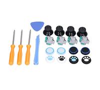 Generic Kit de Remplacement de Joysticks de Contrôleur One, Outils de Réparation avec Capuchons en Silicone Patte de Chat pour la Réparation de Joystick Analogique, pour les Joueurs Professionnels