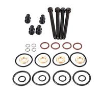 Generic Kit de Réparation de Joint D'injecteur de Carburant, 4 Jeux de Boulons de Serrage D'assemblage d'étanchéité 1417010997 avec Résistance à L'érosion Longue Durée, adapté pour A2