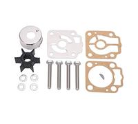 Generic Kit de Réparation de Pompe Complet de Remplacement de Turbine pour Moteurs Hors-bord M40D M40D2 M50D M50D2 2 Temps Comprenant Joint de Boîtier de Pompe et Plaque Pièce OEM