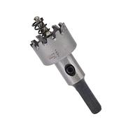 Generic Kit de Scie à Trou de Carbure, Trous de Trous Métallique Haute Dure du Kit de Scie à Trous de Trous pour Carbure de Métal pour Perceuse électrique, Perceuse de Banc (25 mm)