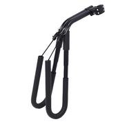 Generic Kit de Support de Planche de Surf pour Moto en Alliage D'aluminium, Léger, Robuste, Transport Sûr pour Planche de Surf de 8', Idéal pour Scooters, Cyclomoteurs, Vélos électriques, Noir