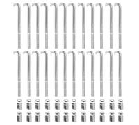Generic Kit de Supports et écrous pour Crochets de Banjo ; Pièces de Rechange pour Banjo ; Outils de Réparation pour Banjo