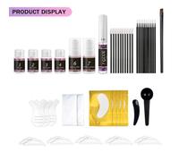 Generic Kit de Teinture de Cils, Kit de Rehaussement de Sourcils avec Plusieurs Spécifications pour le Maquillage Quotidien