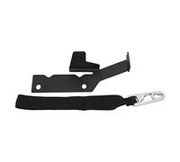 Generic Kit de Traction Arrière de Remplacement pour Support plaqué Zinc Supercab 15+ avec Sangle Renforcée et Poignée Anodisée pour Le Déverrouillage (Silver)