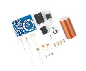 Generic Kit de Transmission, Mini Bobine électronique pour Amateurs D'électronique Expérimentale 12V DC avec LED et Ampoule Néon (des pièces de Rechange)