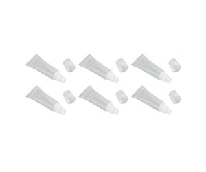 Generic Kit de Tubes de Brillant à Lèvres 20 Pièces, Récipients Vides Rechargeables Professionnels pour Brillant à Lèvres et Baumes à Faire Soi-même, PVC écologique pour Trousses de Maquillage