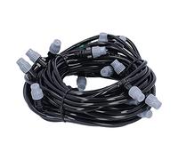Generic Kit de Tuyau D'irrigation de Jardin de 49,2 Pieds avec 20 Buses D'atomisation pour une Meilleure Distribution de L'eau dans les Pelouses et les Terrasses - Matériau ABS Longue Durée