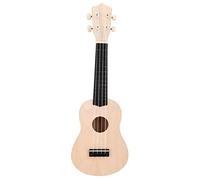 Generic Kit de ukulélé DIY Hawaii Ensemble D'assemblage Léger pour Enfants Idéal pour le Travail Manuel et L'amélioration des Compétences 21" Bois + Plastique + Nylon + Métal montré comme Image