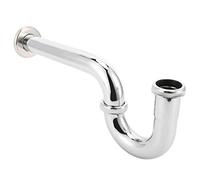 Generic Kit de Valve de Vidange pour Siphon d'évier, Siphon de Lavabo en Cuivre et en Acier Inoxydable avec Conception Anti-colmatage, Ajustement Universel pour les Drains d'évier Standard