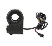 Generic Kit de Verrouillage au Pouce pour Scooters électriques, Identification Automatique Durable, Interrupteur de Guidon pour Vélos électriques 12V-99V, Plastique 1 unité