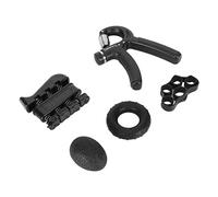 Generic Kit d'entraînement de Force de Préhension avec Exercice de Doigt, Renforcement de la Poignée, Exercice d'extension de Main, Kit 'entraînement 'avant-bras Portable en Silicone élastique,