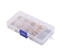 Generic Kit D'entretoises Industrielles, Boîte D'assortiment Filetée en Laiton M2 pour Boîtier D'ordinateur, Installation de Carte Mère, 260 Pièces