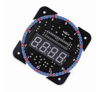 Generic Kit d'horloge Numérique LED Innovant avec luminosité et Animations Multiples pour la Maison et Le Bureau (#03)
