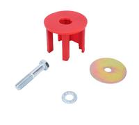 Generic Kit D'insert de Support de Moteur Rouge, Réduit le Mouvement du Moteur, pour MK2 2.0T 3.2 avec Boulon de Montage de de Rondelle, Remplacement pour MK2 .0T 2008.5-on, B6