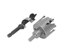 Generic Kit D'Installation de Serrure de Porte en Carbure cémenté, 6 Lames pour une Installation Efficace des Pênes Dormants dans les Maisons et les Bureaux