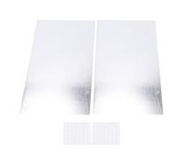 Generic Kit D'isolation AC Universel pour Fenêtre avec Joint en Mousse et Aluminium pour Contrôle de la Température Toute L'année et Réduction du Bruit 43 X 26 X 1,5 cm. (Sans cadre en plastique ni