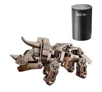 Generic Kit d'outils de Puzzle en métal 3D, Kits de modèles de Triceratops mécaniques, 1390 pièces, Puzzle 3D en Acier Inoxydable