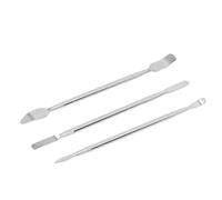 Generic Kit d'Outils de Réparation de Spudger en Métal 3 Pièces Outils de Levier en Acier pour Le Démontage de Téléphone, Tablette et Ordinateur Portable Outils d'ouverture Universels avec 6