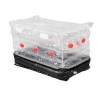 Generic Kit Monotub de Champignons, Kit de Culture de Champignons Gonflable Portable avec Paroi Transparente pour un Usage Domestique, Matériau PVC Respirant, Port de Vidange Inclus