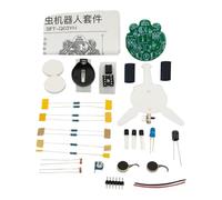 Generic Kit Photosensible, Kit de Composants électroniques de Robot Mobile DIY Amusant et Pratique pour L'école à La Maison Des Enfants