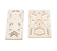 Generic Kits de Modèles de Voiture, Développer des Compétences Pratiques, Puzzles de Construction électriques en Bois pour Expériences Scientifiques pour Enfants