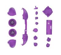 Generic Kits de Modules de Boutons Complets Précis, Ensemble de Modules de Déclenchement Durables pour Manette Série X pour Manette Série S, Lisse pour Manettes de Jeu Standard (Violet transparent)