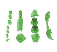 Generic Kits de Modules de Boutons Complets Précis, Ensemble de Modules de Déclenchement Durables pour Manette Série X pour Manette Série S, Lisse pour Manettes de Jeu Standard (Vert transparent)